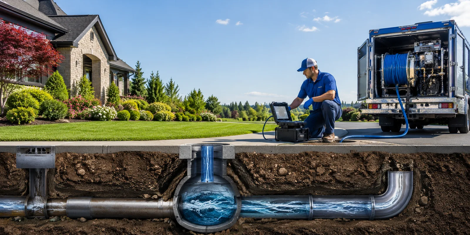 Drainage restoration information for Homer, IN